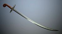 Medieval scimitar