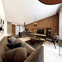 Kitchen and Livingroom