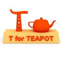 T for Teapot