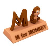 M for Monkey