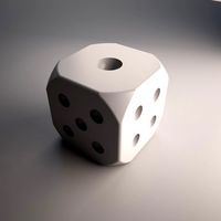 Printable dice