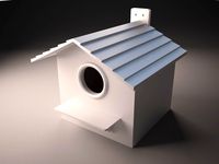 Printable bird house