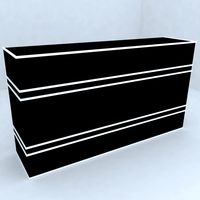 fair reception desk 7 radial