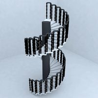 archi detail stairs spiral 1