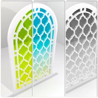 window stained glass 2 set mental ray