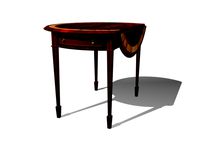 Traditional console table