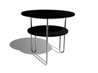Breuer wood end table
