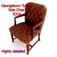 Georgetown Tufted Side Chair 8316