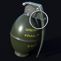 M61 grenade - Unity ready