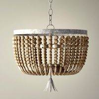 Dauphine Large Wood Pendant(1)