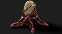 Game ready biomass monster egg. Bio corruption