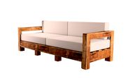 3d DIY pallet coach 2 places