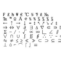 symbols4 MS Mincho font CG CAD data