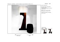 HUDSON BLACK FOREST #3 STANDING LIGHT