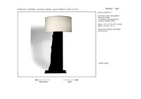 HUDSON BLACK FOREST #1 TABLE LIGHT