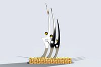 Characters Statue