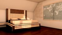 Bamboo bedroom