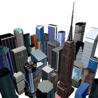 32 New York Skyscrapers Collection