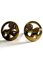 Circle earrings