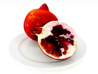 Pomegranates 3D Model