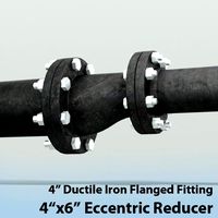 Pipes 4in x 6in Eccentric Reducer