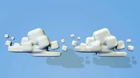 low poly cloud model