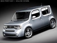 Nissan Cube 3D Model