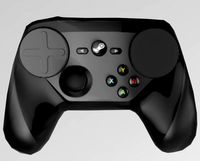 Steam Controller (Low Poly)