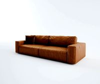 Tan Leather Sofa (Unreal & Vray Ready)