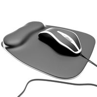Computer mouse with mouse mat