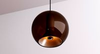 GLOBE (B-1040.20) SMOKED GLASS BY FRANK LIGTELIJN