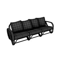 Three seater wood
