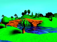 cartoon terrain