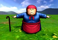 Old woman,DragonBall,dragon ball,3D