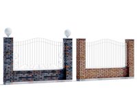 Fence brick