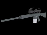 SR-25 Sniper Rifle
