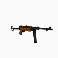 German MP 40 Submachine Gun