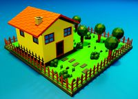 Low Poly House
