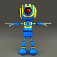 Blue Robot