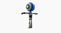 X Space Robot character