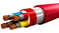 LSHF Insulated Multi Core with with Copper Conductor Steel Tape Armored Cable