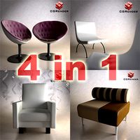 4 armchairs for the price of 3