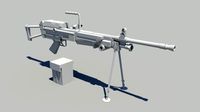 PKM Machine Gun