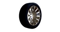 Low Poly Car Wheel
