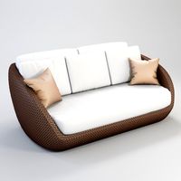 Roberti St. Tropez 3 Seat Sofa
