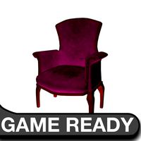 Victorian Chair Purple