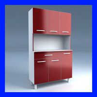 Cupboard red