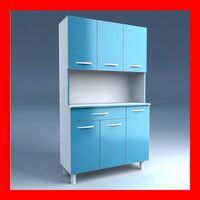 Cupboard blue