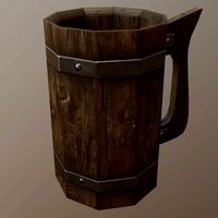 Wooden Tankard