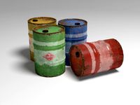 Oil Barrel (4 colours)